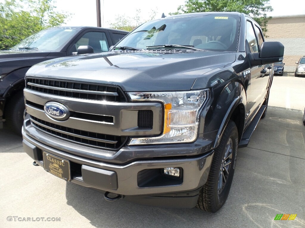 2018 F150 XLT SuperCrew 4x4 - Magnetic / Black photo #1