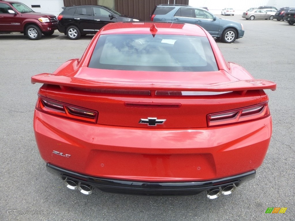 2018 Camaro ZL1 Coupe - Red Hot / Jet Black photo #5