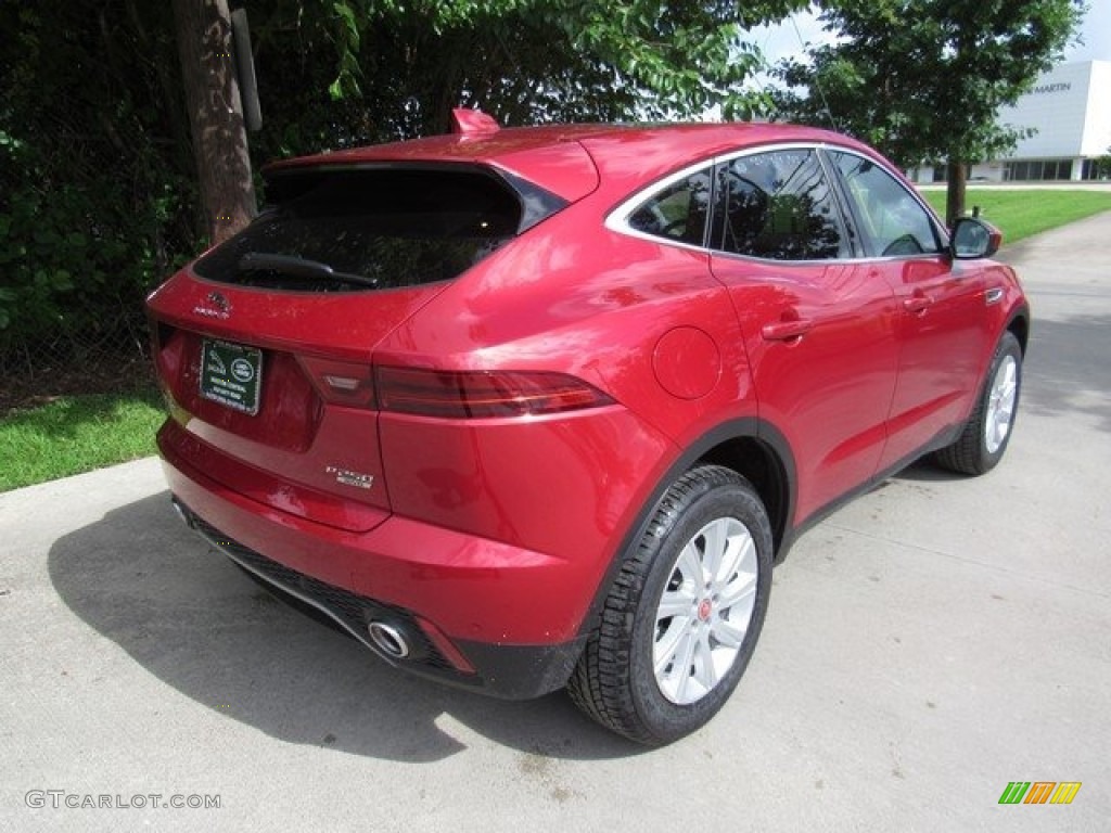 2018 E-PACE S - Firenze Red Metallic / Ebony/Ebony photo #7