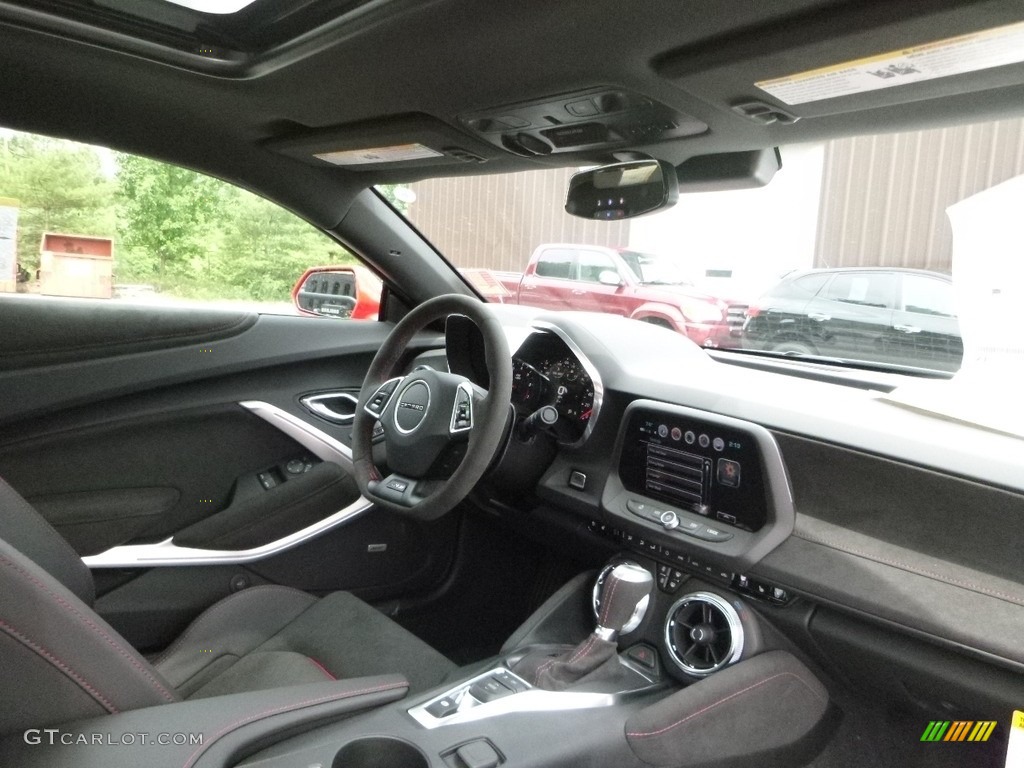 2018 Chevrolet Camaro ZL1 Coupe Jet Black Dashboard Photo #127929322