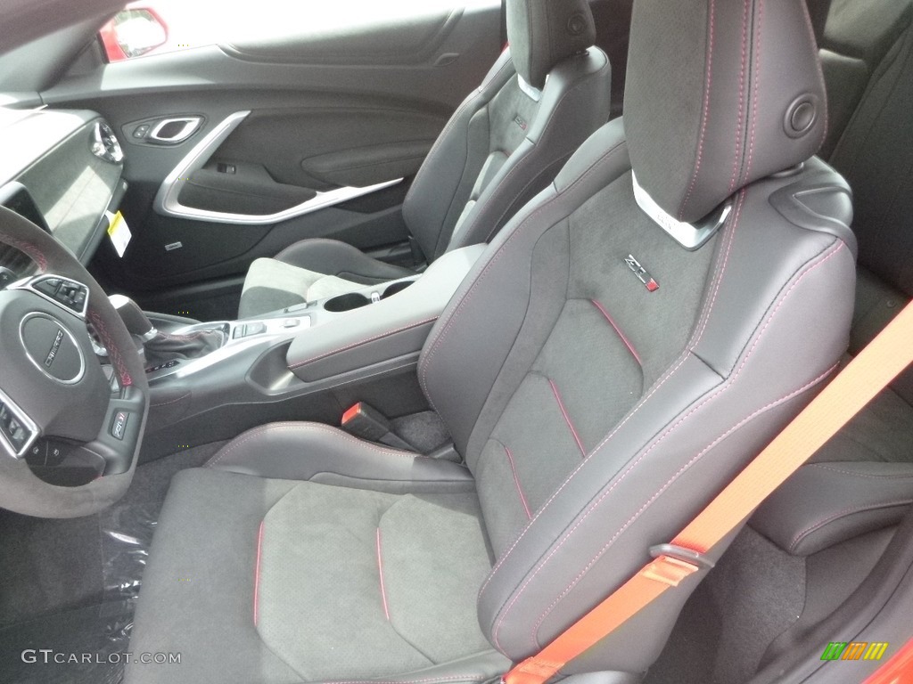 2018 Chevrolet Camaro ZL1 Coupe Front Seat Photo #127929373