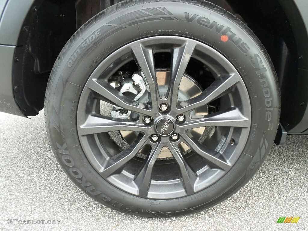 2018 Explorer XLT 4WD - Magnetic Metallic / Ebony Black photo #7