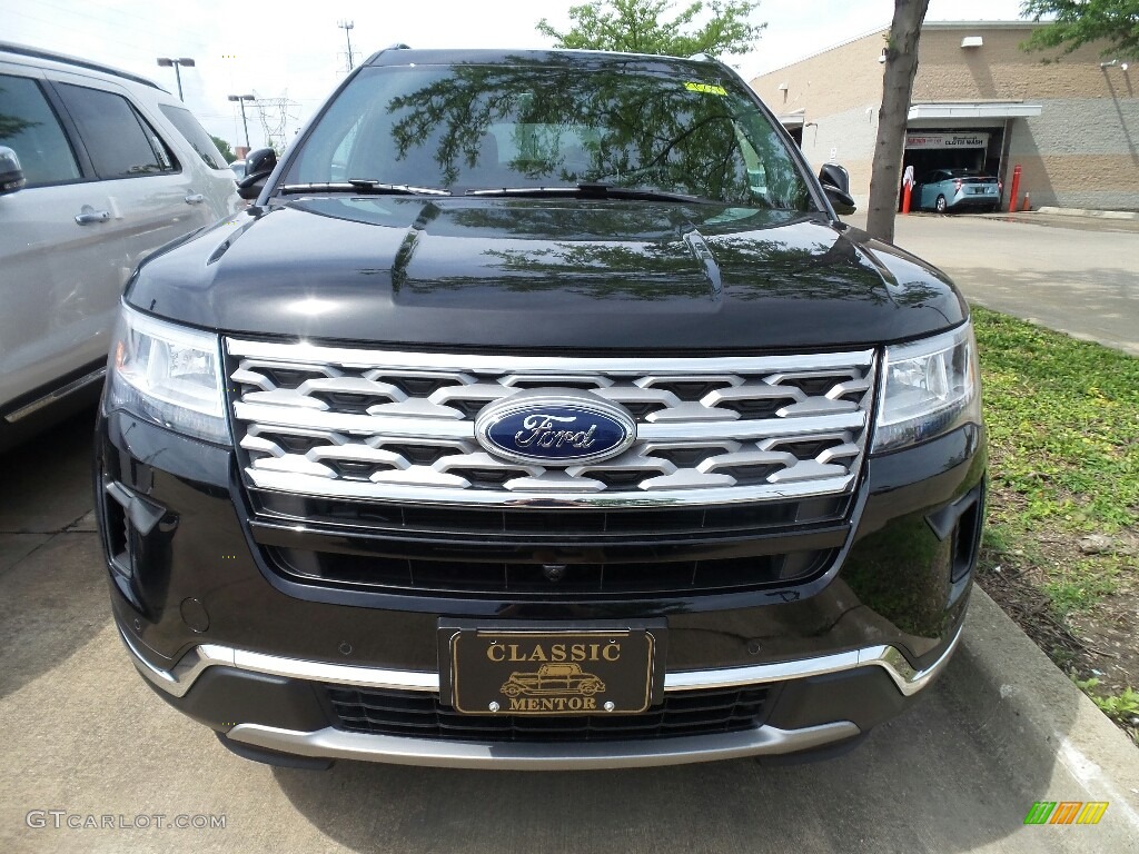 2018 Explorer Limited 4WD - Shadow Black / Ebony Black photo #2
