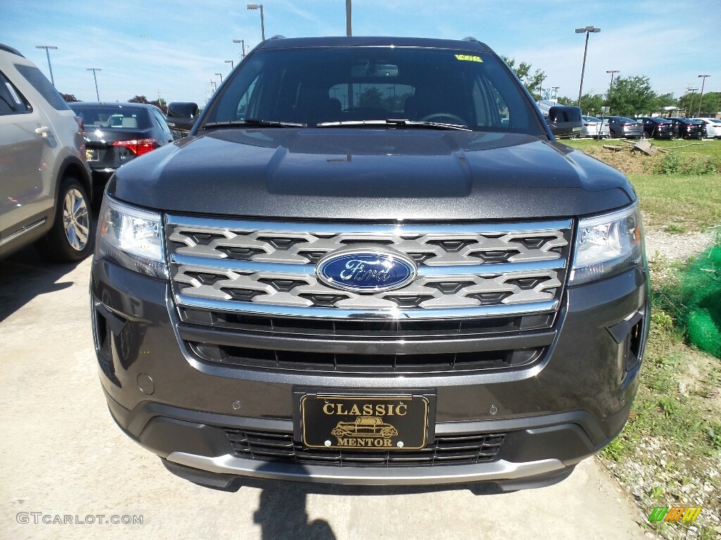 2018 Explorer XLT 4WD - Magnetic Metallic / Ebony Black photo #2