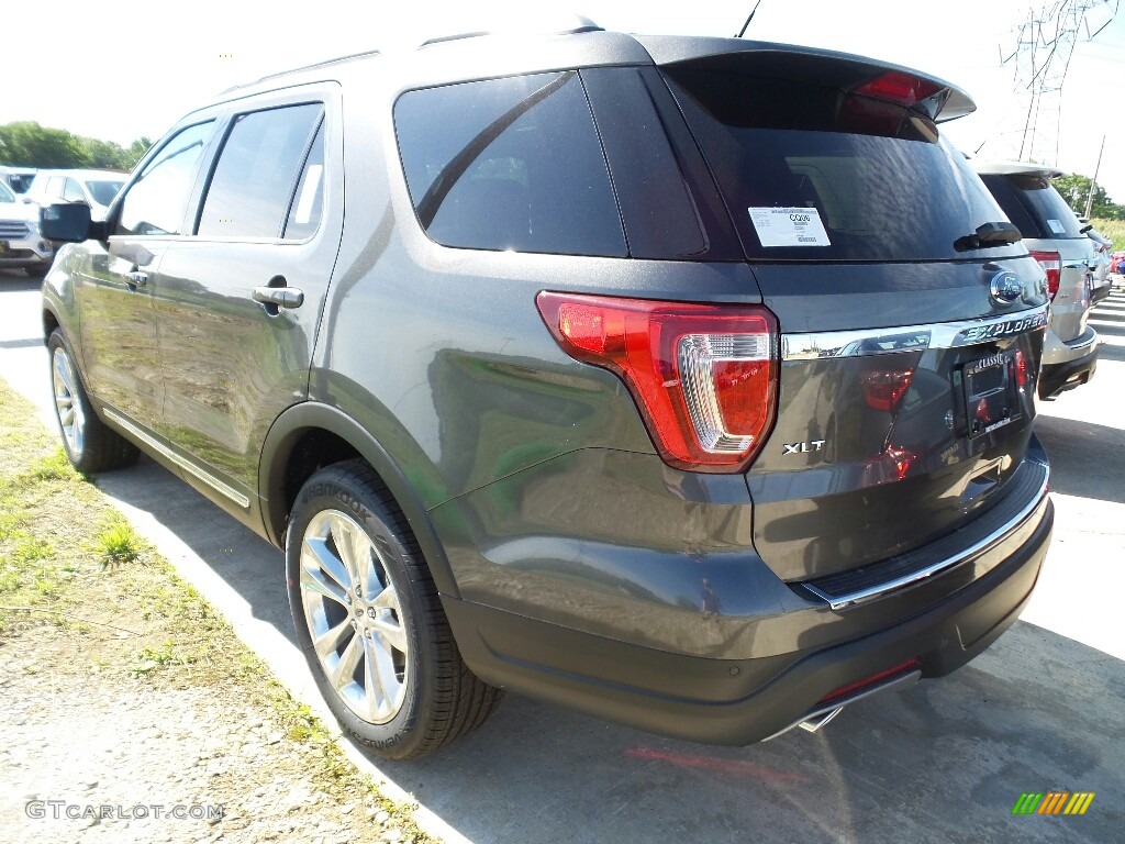 2018 Explorer XLT 4WD - Magnetic Metallic / Ebony Black photo #3