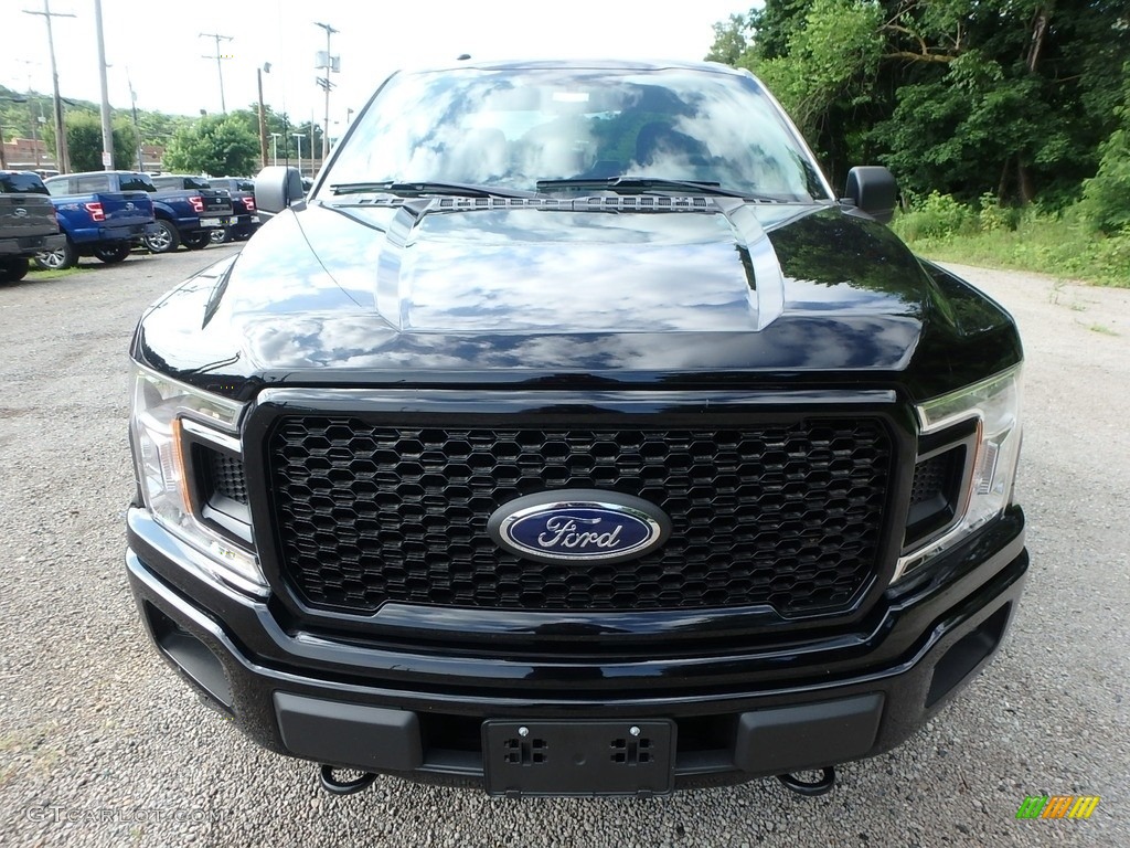 2018 F150 STX SuperCab 4x4 - Shadow Black / Black photo #8