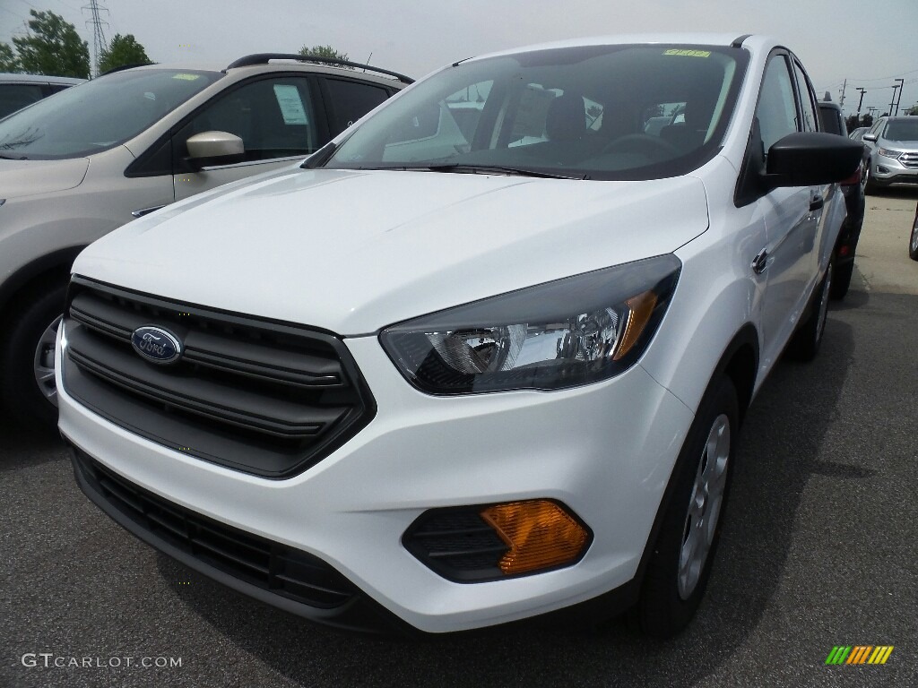 2018 Escape S - Oxford White / Charcoal Black photo #1