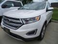 White Platinum 2018 Ford Edge Titanium AWD