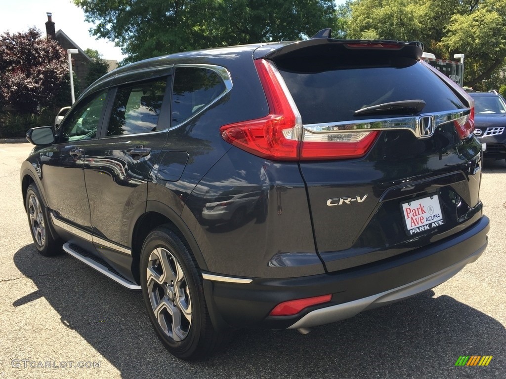 2017 CR-V EX-L AWD - Gunmetal Metallic / Gray photo #5