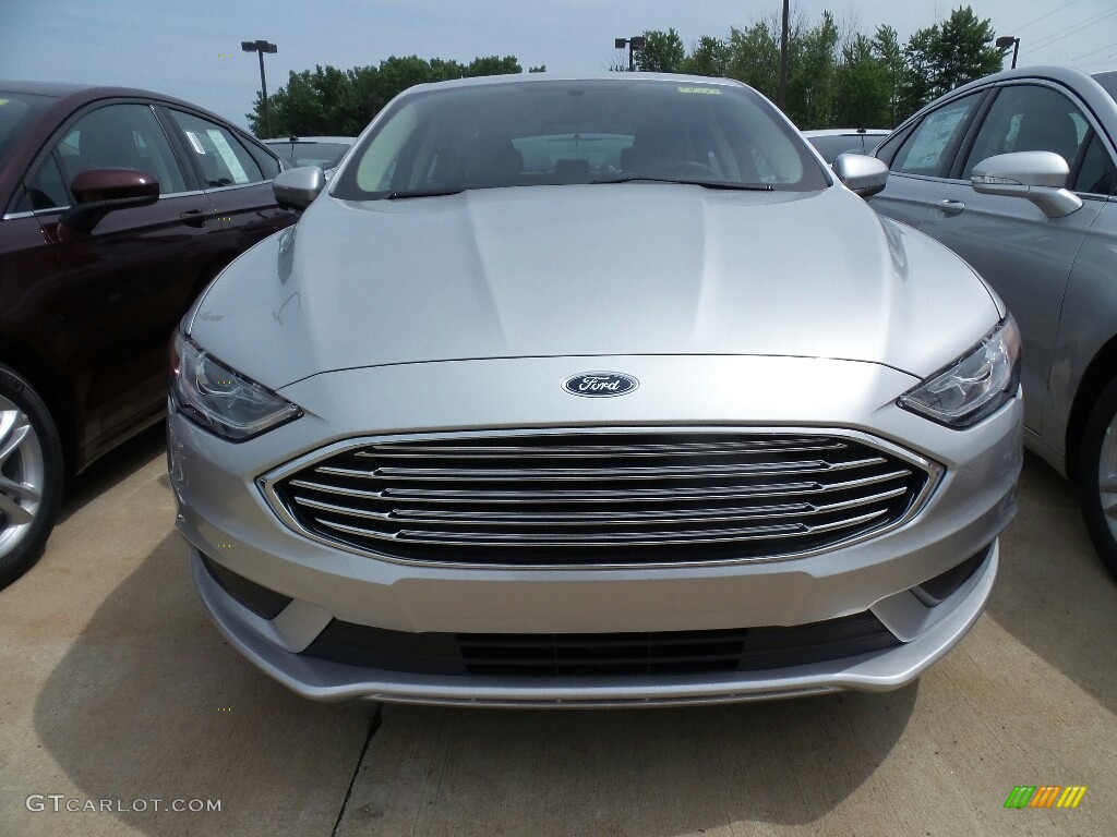 2018 Fusion S - Ingot Silver / Medium Light Stone photo #2