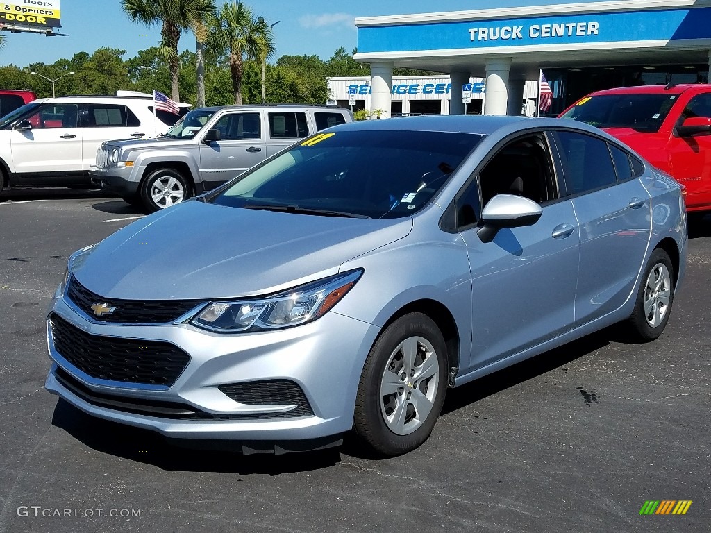2017 Arctic Blue Metallic Chevrolet Cruze Ls 127906839