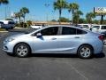 2017 Arctic Blue Metallic Chevrolet Cruze LS  photo #2
