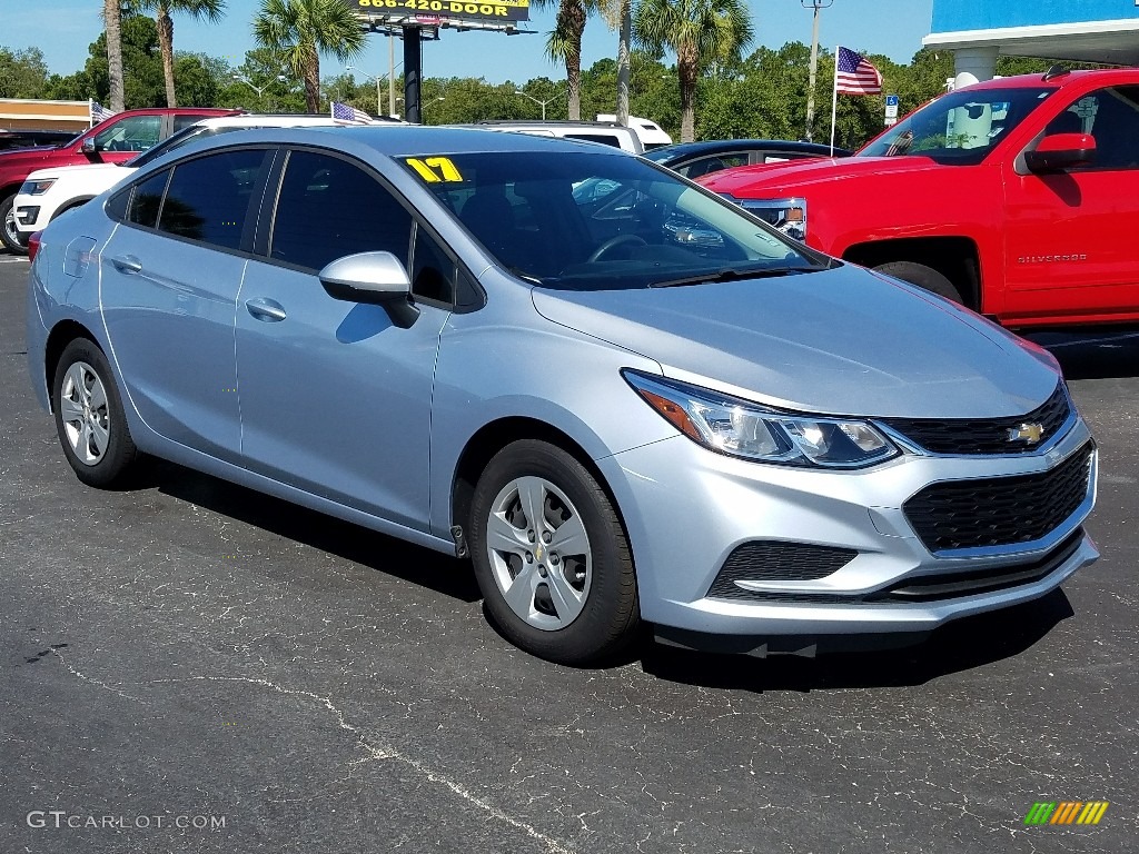 2017 Cruze LS - Arctic Blue Metallic / Jet Black photo #7