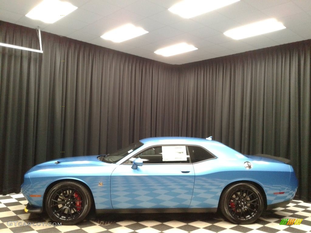 2018 Challenger R/T Scat Pack - B5 Blue Pearl / Black photo #1