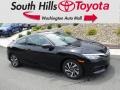 Crystal Black Pearl 2016 Honda Civic LX-P Coupe