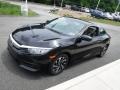 2016 Crystal Black Pearl Honda Civic LX-P Coupe  photo #6