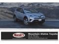 2018 Silver Sky Metallic Toyota RAV4 LE  photo #1