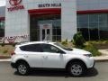 2015 Super White Toyota RAV4 LE AWD  photo #2