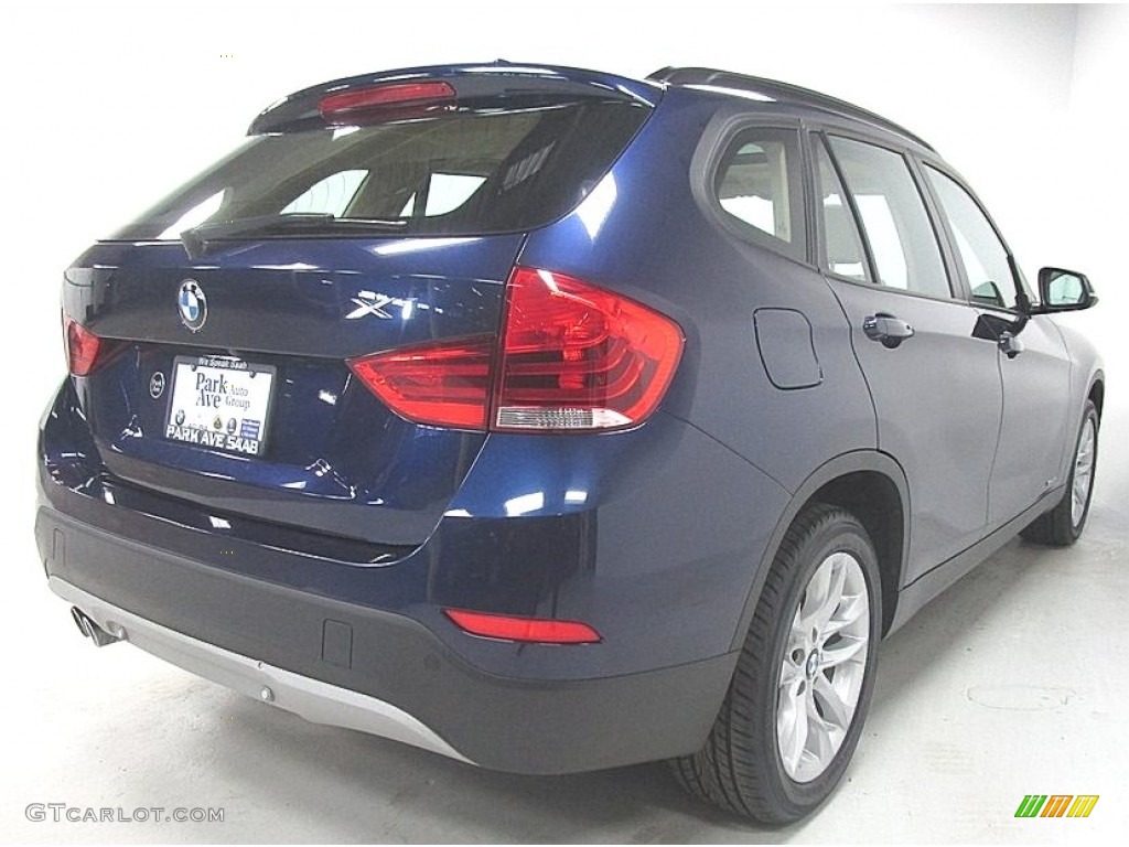 2015 X1 xDrive28i - Deep Sea Blue Metallic / Beige photo #5