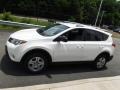 2015 Super White Toyota RAV4 LE AWD  photo #6