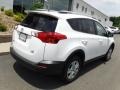 2015 Super White Toyota RAV4 LE AWD  photo #9