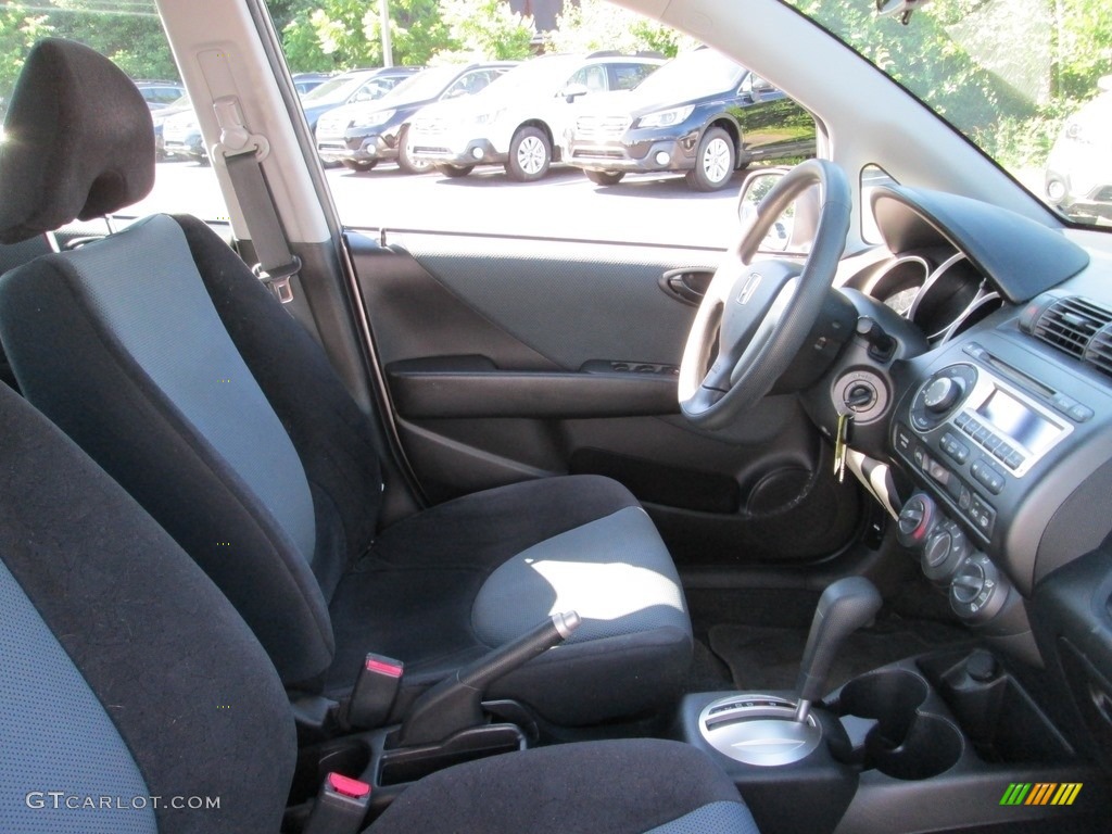 2008 Fit Hatchback - Storm Silver Metallic / Black/Grey photo #15