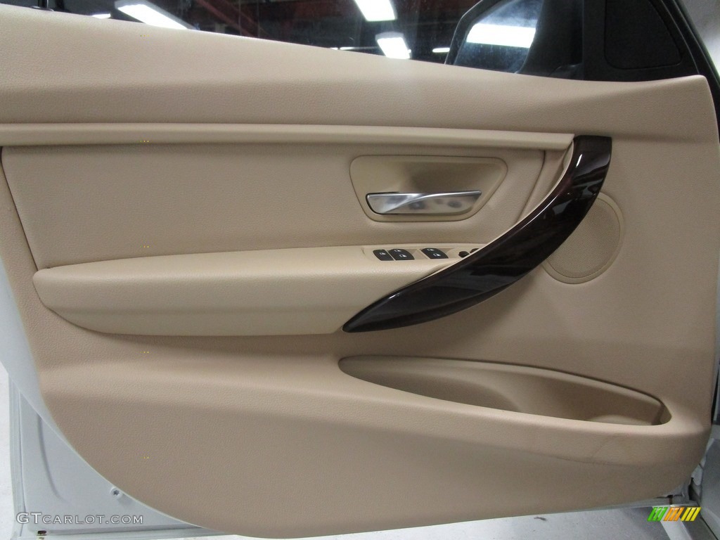 2015 3 Series 320i xDrive Sedan - Alpine White / Venetian Beige photo #10