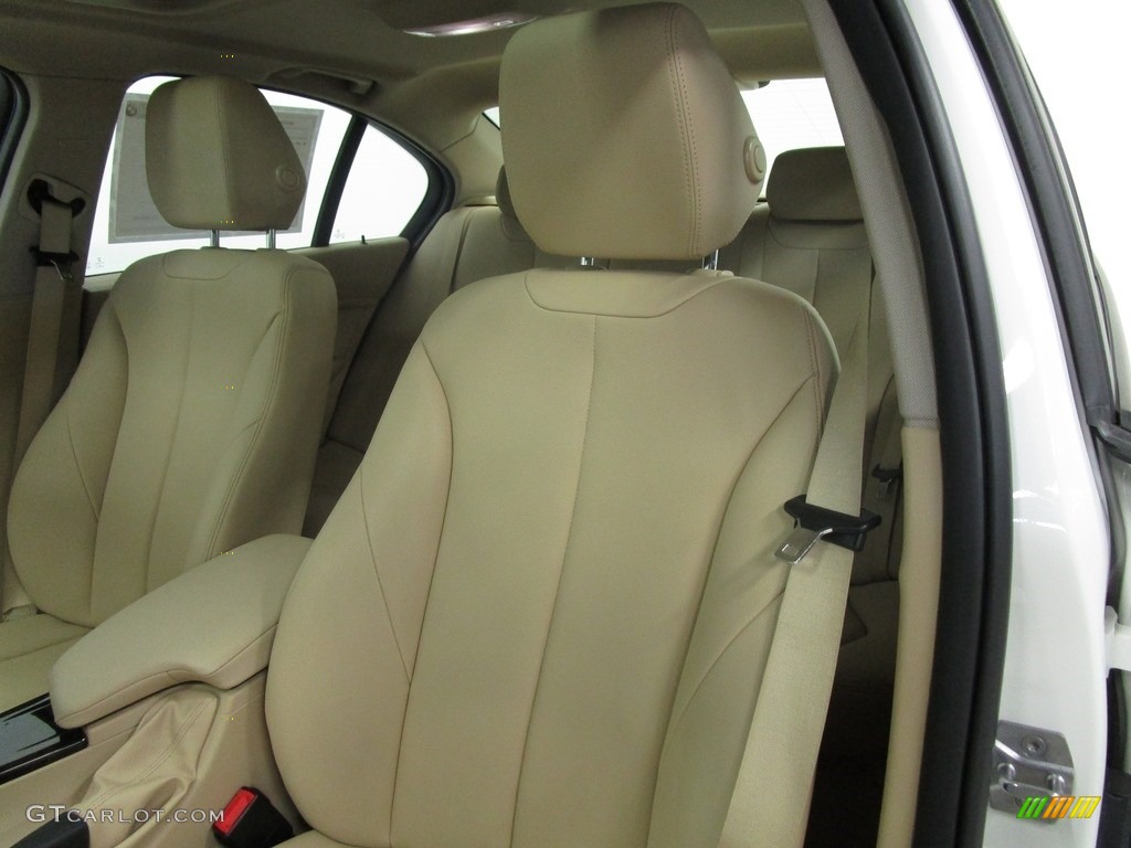 2015 3 Series 320i xDrive Sedan - Alpine White / Venetian Beige photo #11