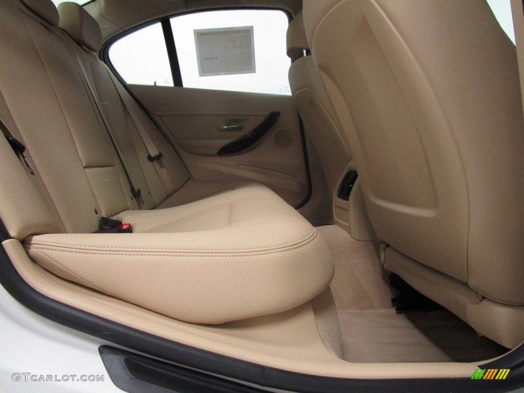 2015 3 Series 320i xDrive Sedan - Alpine White / Venetian Beige photo #21