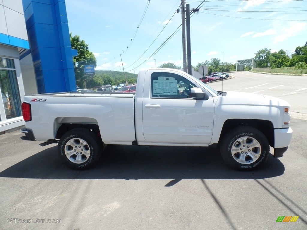 2018 Silverado 1500 WT Regular Cab 4x4 - Summit White / Jet Black photo #4