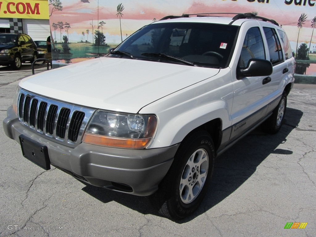 2000 Grand Cherokee Laredo - Stone White / Agate photo #3