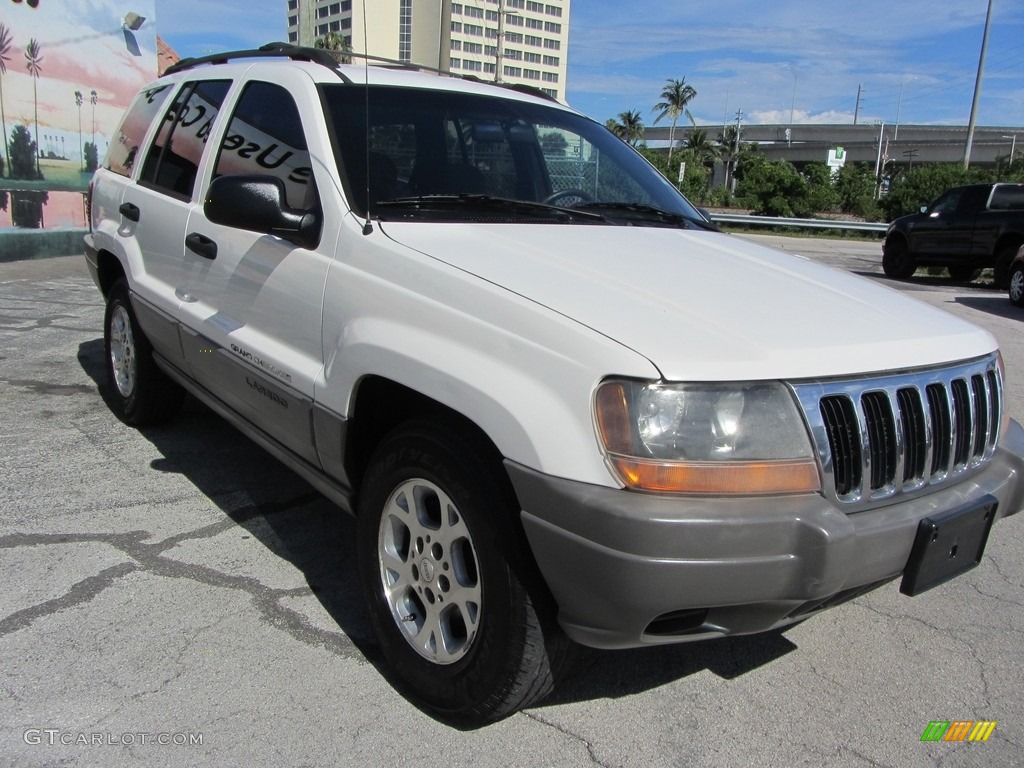 2000 Grand Cherokee Laredo - Stone White / Agate photo #5