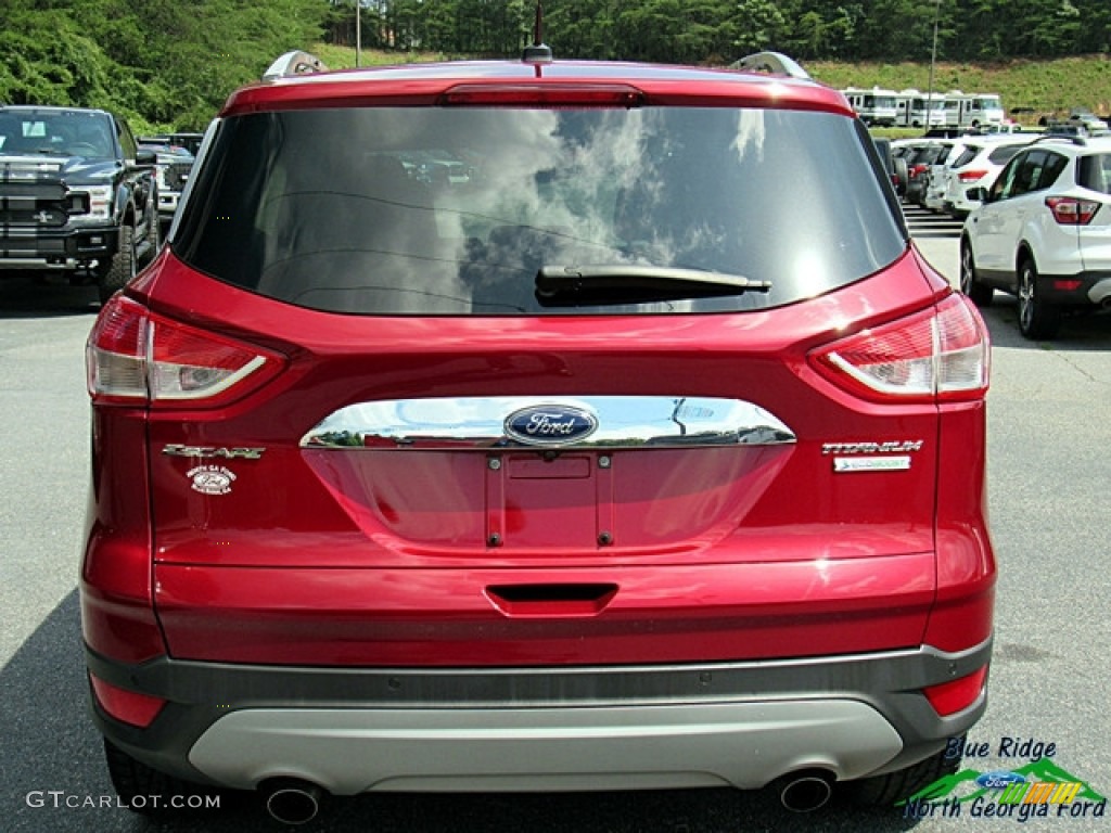 2016 Escape Titanium - Ruby Red Metallic / Charcoal Black photo #4