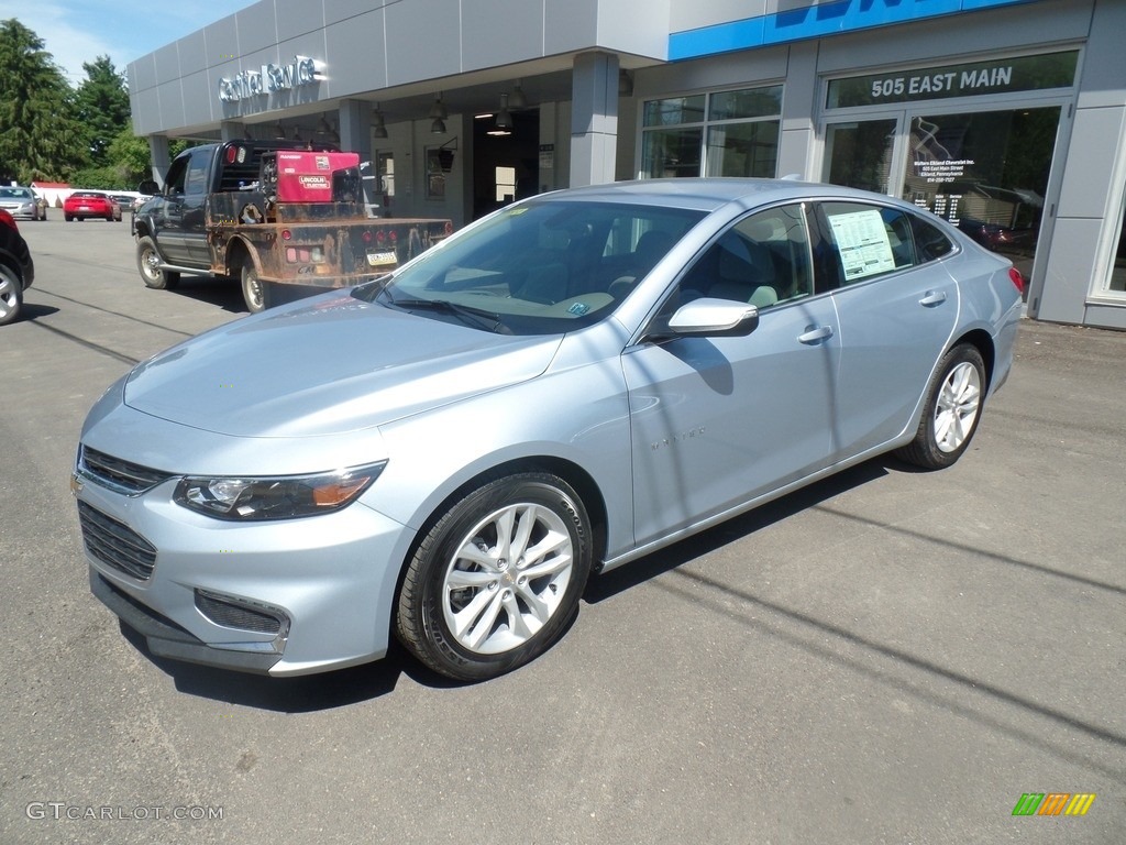2018 Malibu LT - Arctic Blue Metallic / Dark Atmosphere/Loft Brown photo #1