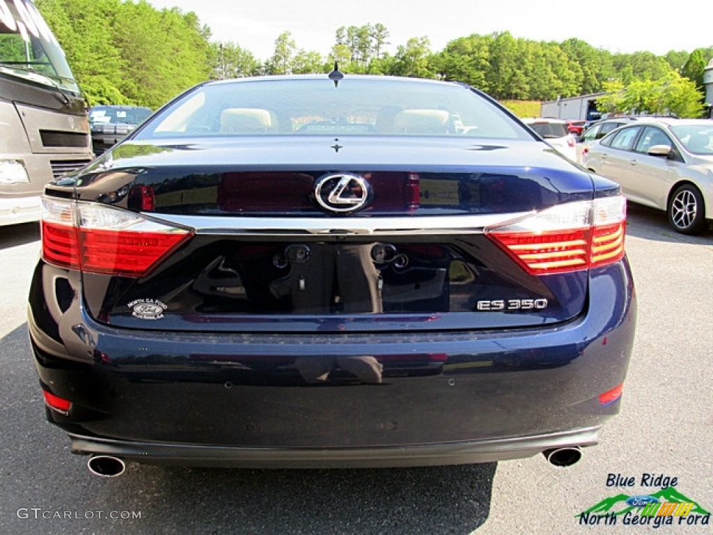 2014 ES 350 - Deep Sea Mica / Parchment photo #4