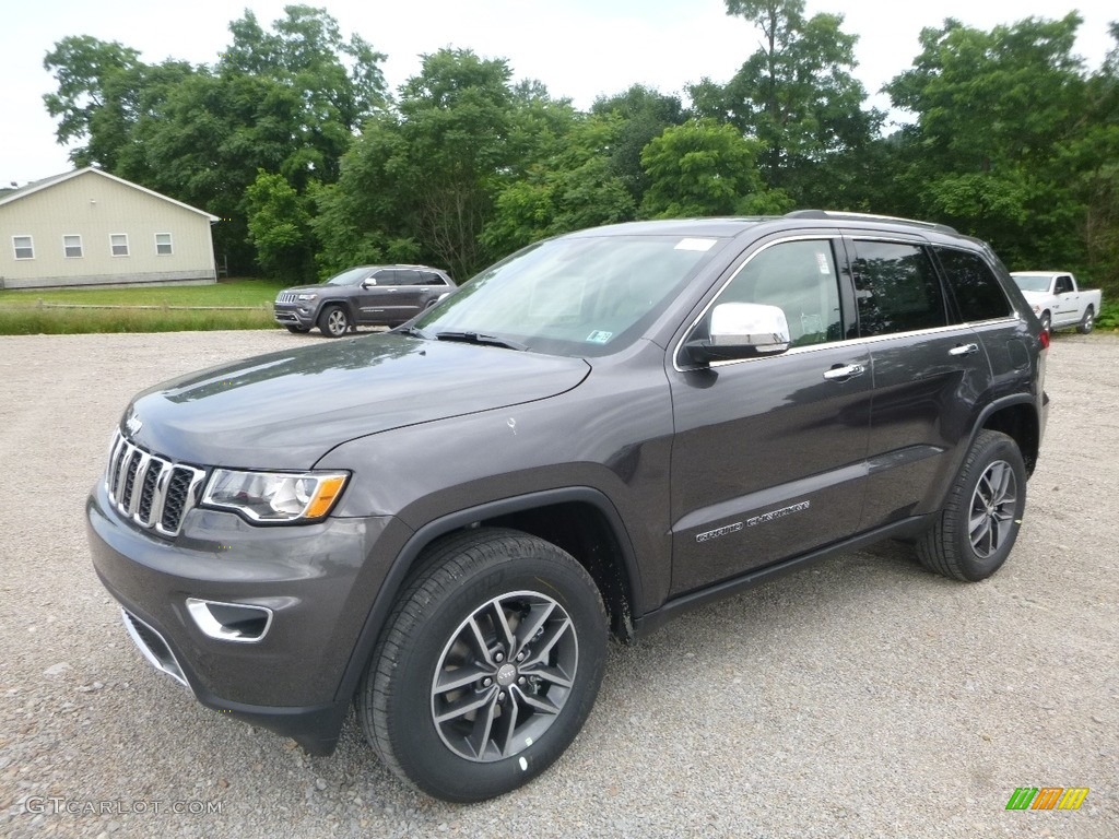 2018 Grand Cherokee Limited 4x4 - Granite Crystal Metallic / Black/Light Frost Beige photo #1