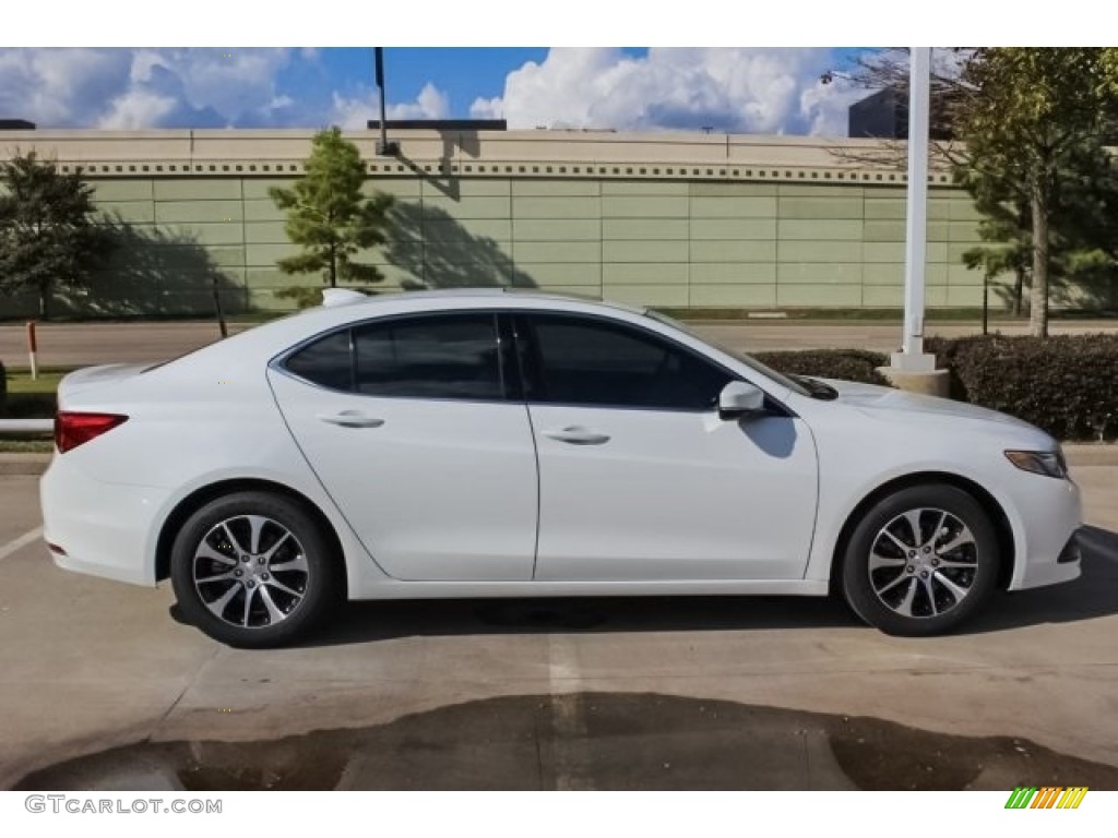 2017 TLX Sedan - Bellanova White Pearl / Ebony photo #7