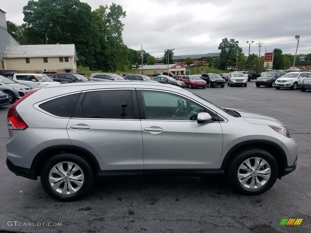 2014 CR-V EX-L AWD - Alabaster Silver Metallic / Gray photo #8