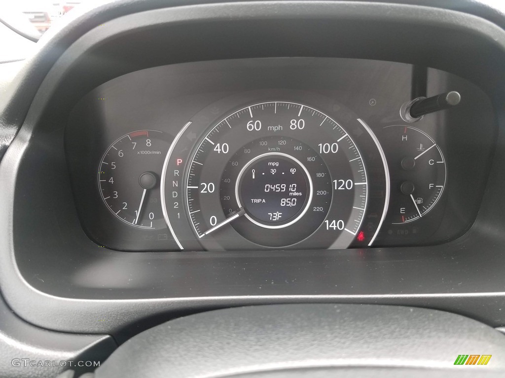 2014 CR-V EX-L AWD - Alabaster Silver Metallic / Gray photo #24