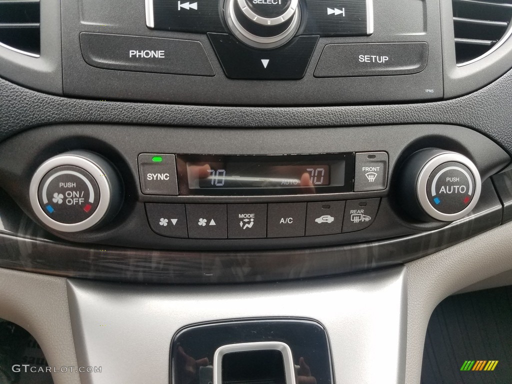 2014 CR-V EX-L AWD - Alabaster Silver Metallic / Gray photo #29