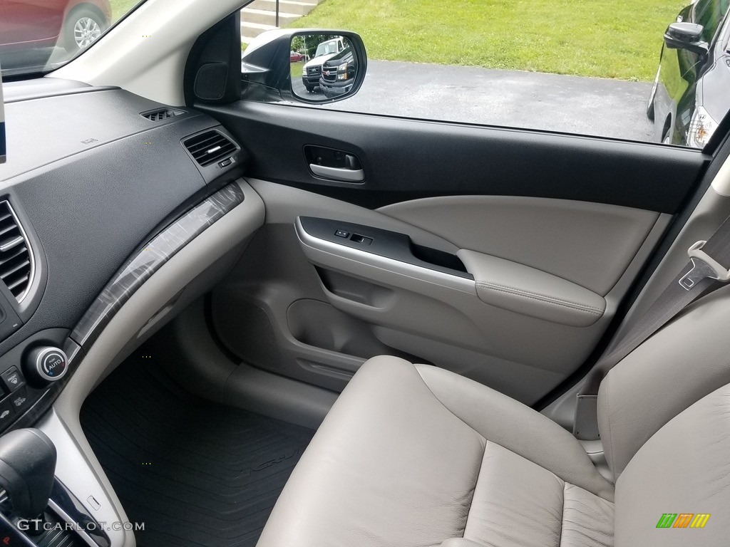 2014 CR-V EX-L AWD - Alabaster Silver Metallic / Gray photo #36