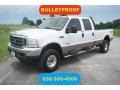 Oxford White 2004 Ford F350 Super Duty Lariat Crew Cab 4x4