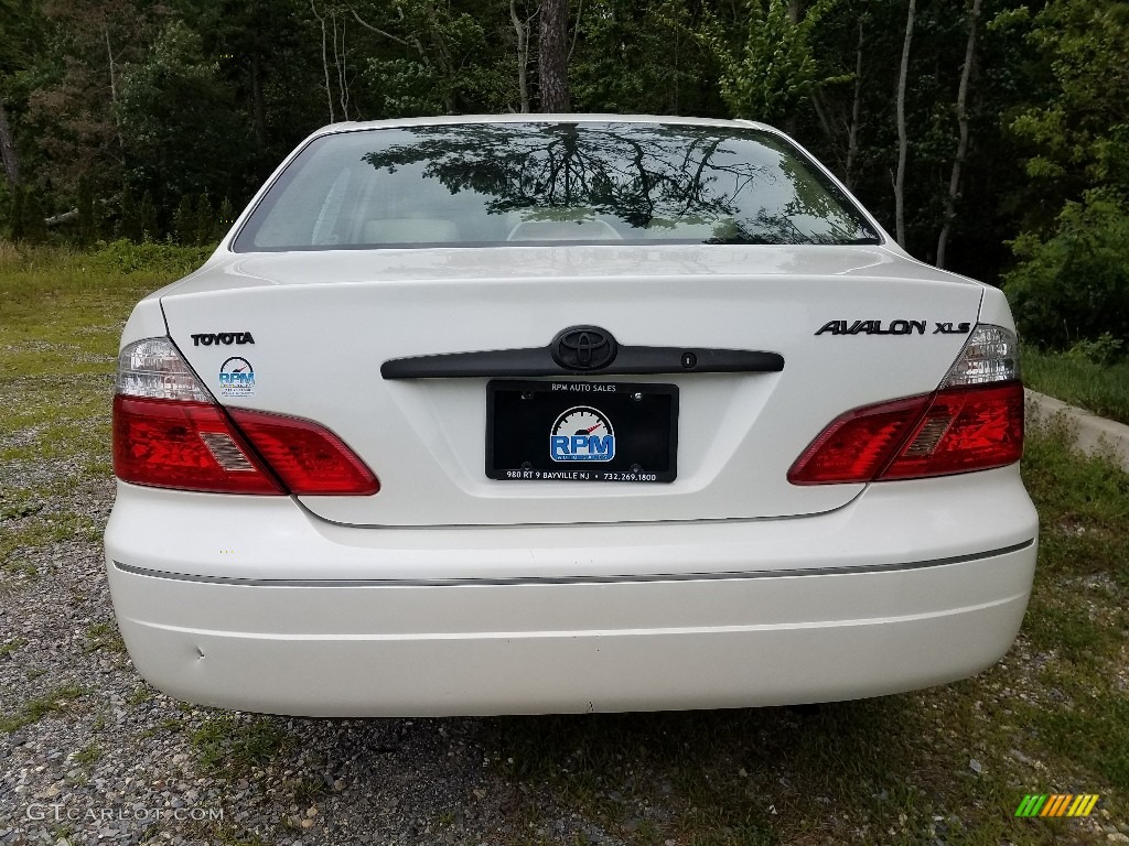 2003 Avalon XLS - Diamond White Pearl / Ivory photo #8