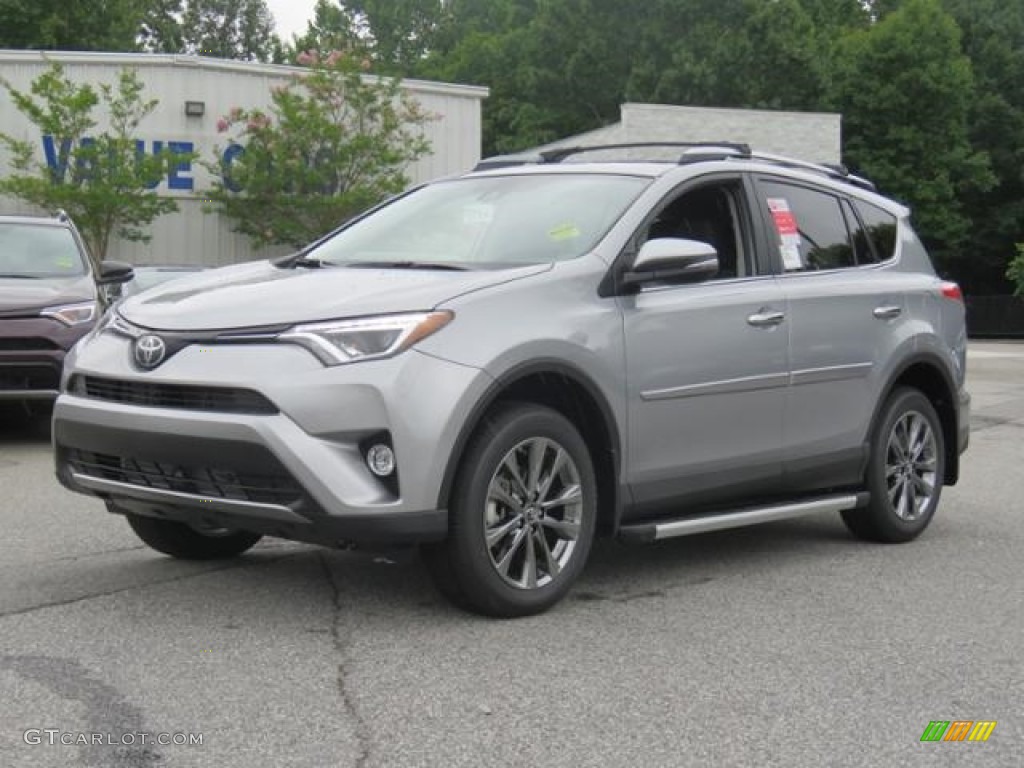 2018 RAV4 Limited - Silver Sky Metallic / Black photo #3
