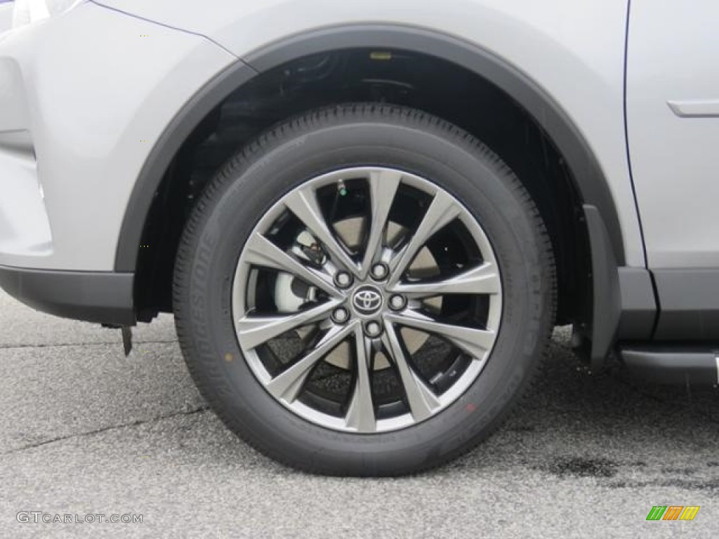 2018 RAV4 Limited - Silver Sky Metallic / Black photo #4