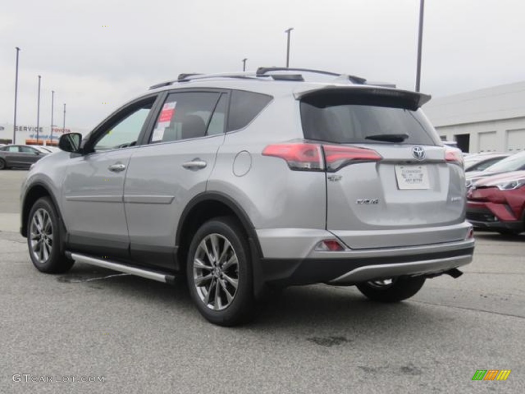 2018 RAV4 Limited - Silver Sky Metallic / Black photo #24