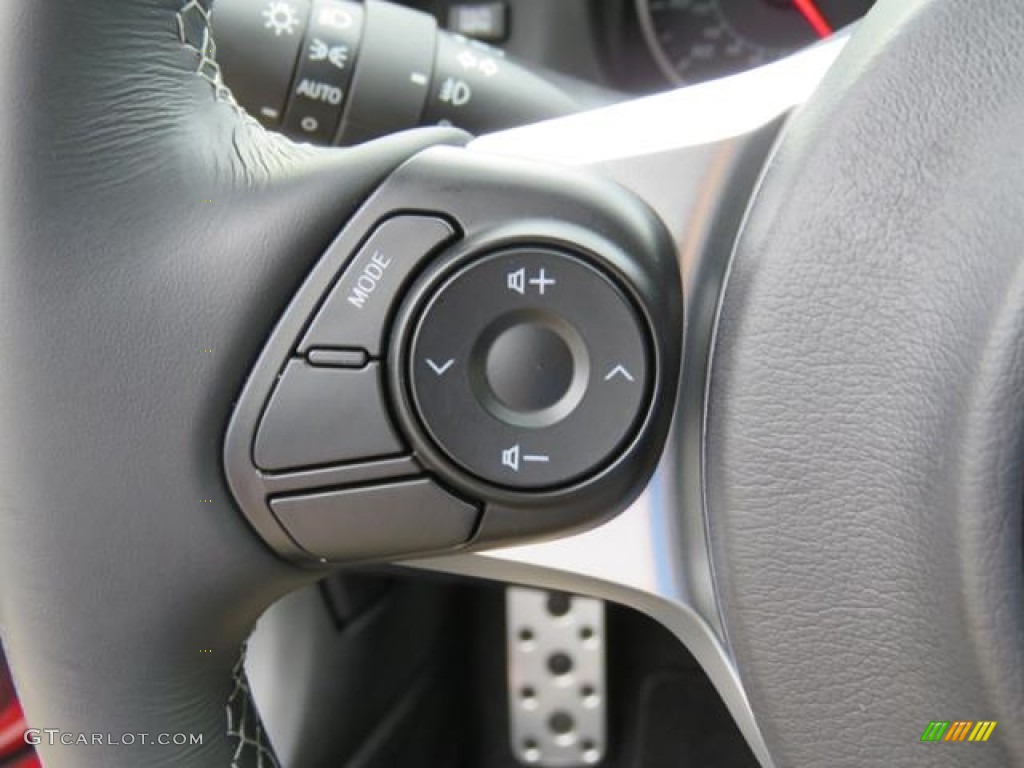 2018 Toyota 86 GT Black Steering Wheel Photo #127950656