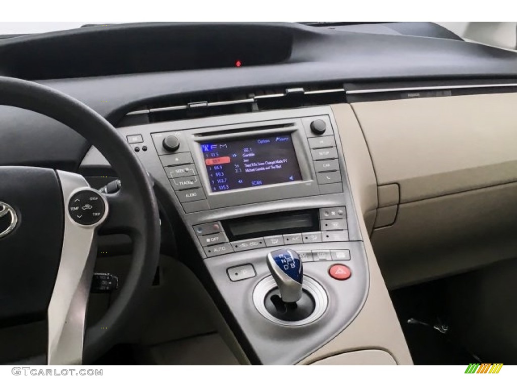 2015 Prius Two Hybrid - Nautical Blue Metallic / Dark Gray photo #5