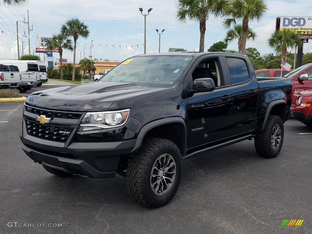 2018 Colorado ZR2 Crew Cab 4x4 - Black / Jet Black photo #1