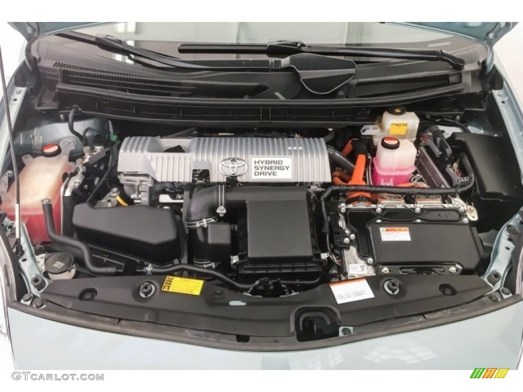 2015 Prius Two Hybrid - Nautical Blue Metallic / Dark Gray photo #9